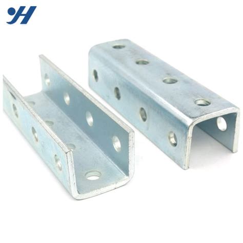 metal u channel bracket|u shaped galvanized steel brackets.